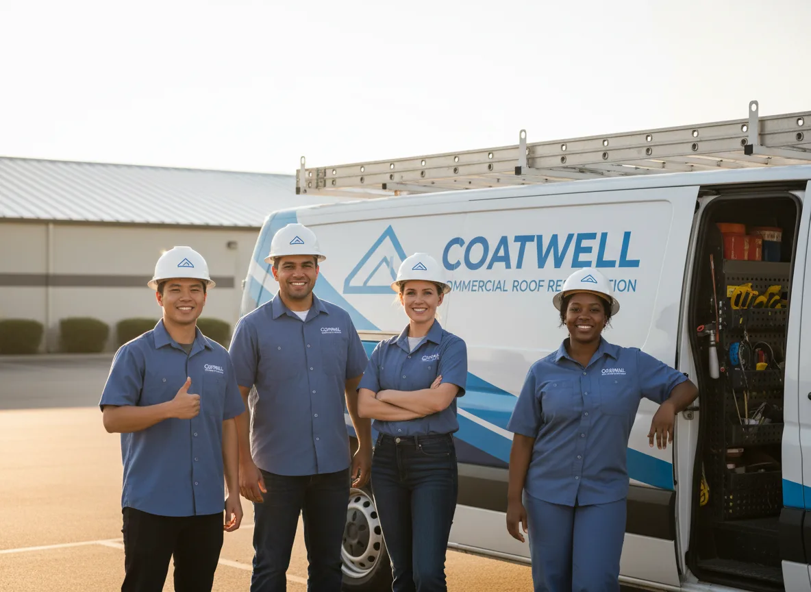 Commercial roof coating company in Alma, MO